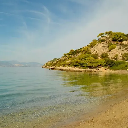 Luxury Beach House Viewing At The Corinthian Gulf * Vouliagmeni Lake
